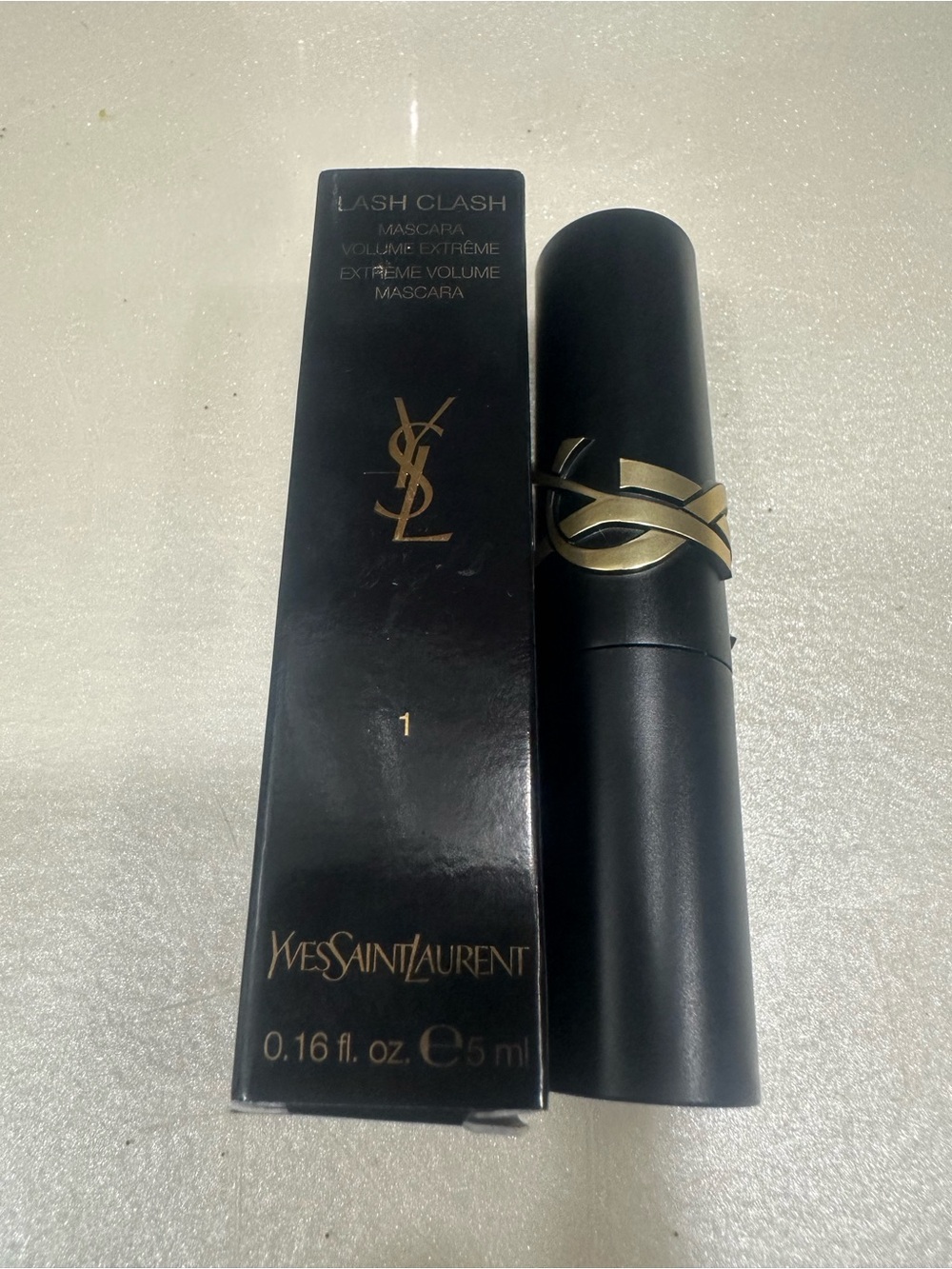 Yves Saint Laurent Lash Clash Mascara | | Noir Black | 0.16fl.oz | New In Box